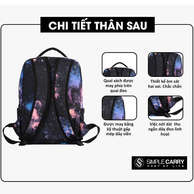 Balo thời trang Simplecarry Issac 22