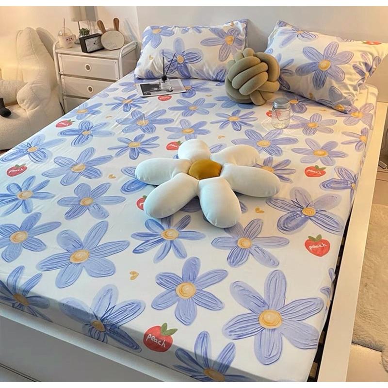 Bộ ga gối cotton poly nhiều mẫu