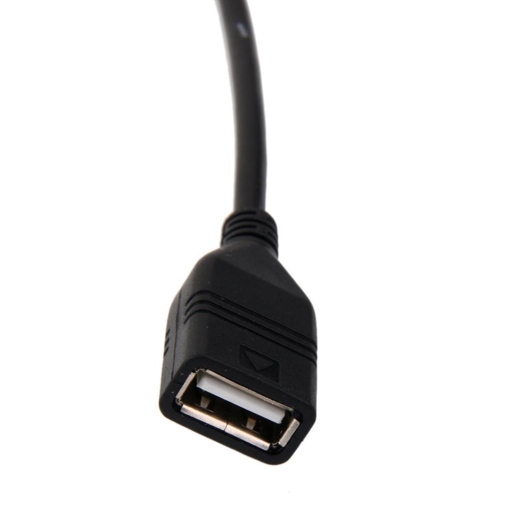 Car USB Aux Mp3 Audio Input Cable for