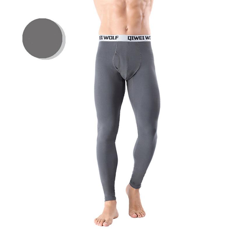 Mùa Thu Và Mùa Đông Nam Quần Lót Sinh Nhiệt Ấm Đáy Quần Dài Quần Legging Cotton Thông Thường Quần Lót Sinh Nhiệt