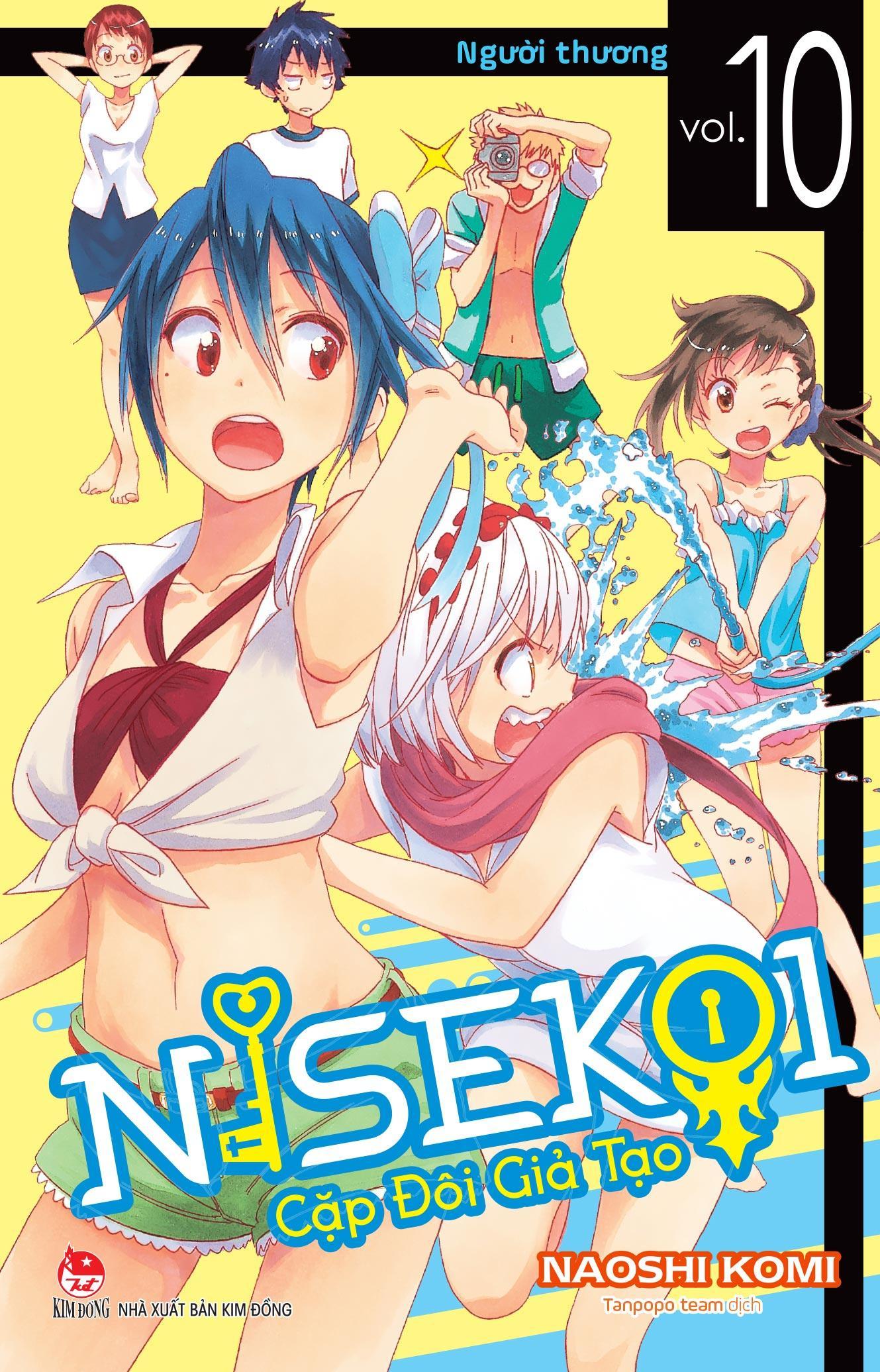 Sách - Nisekoi - Cặp Đôi Giả Tạo - Tập 10 - Người Thương - Tặng Kèm Kẹp File Giấy