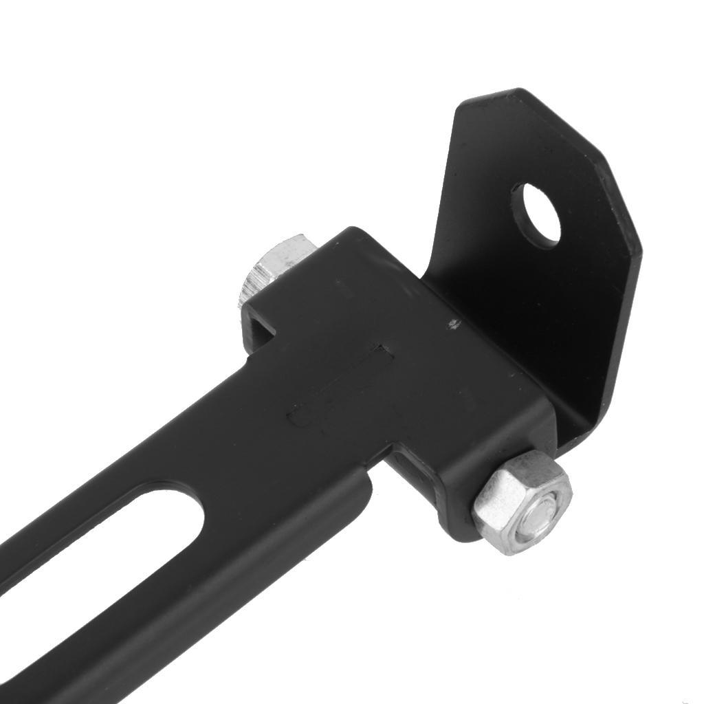 Motorcycle Seat Front Mounting Bracket for Chopper Bobber -Black
