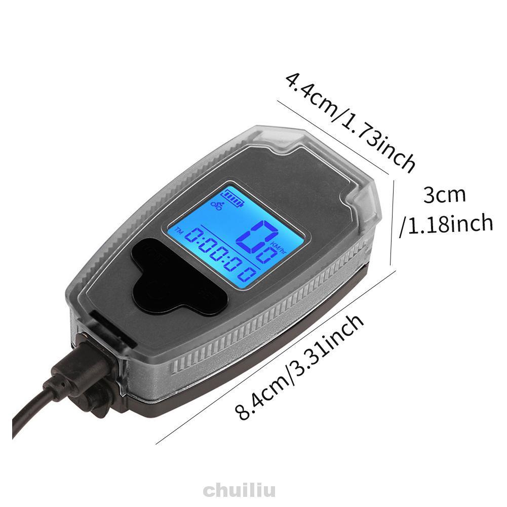 Bộ Đồng Hồ Đo Tốc Độ Gắn Xe Đạp Tiện Lợi