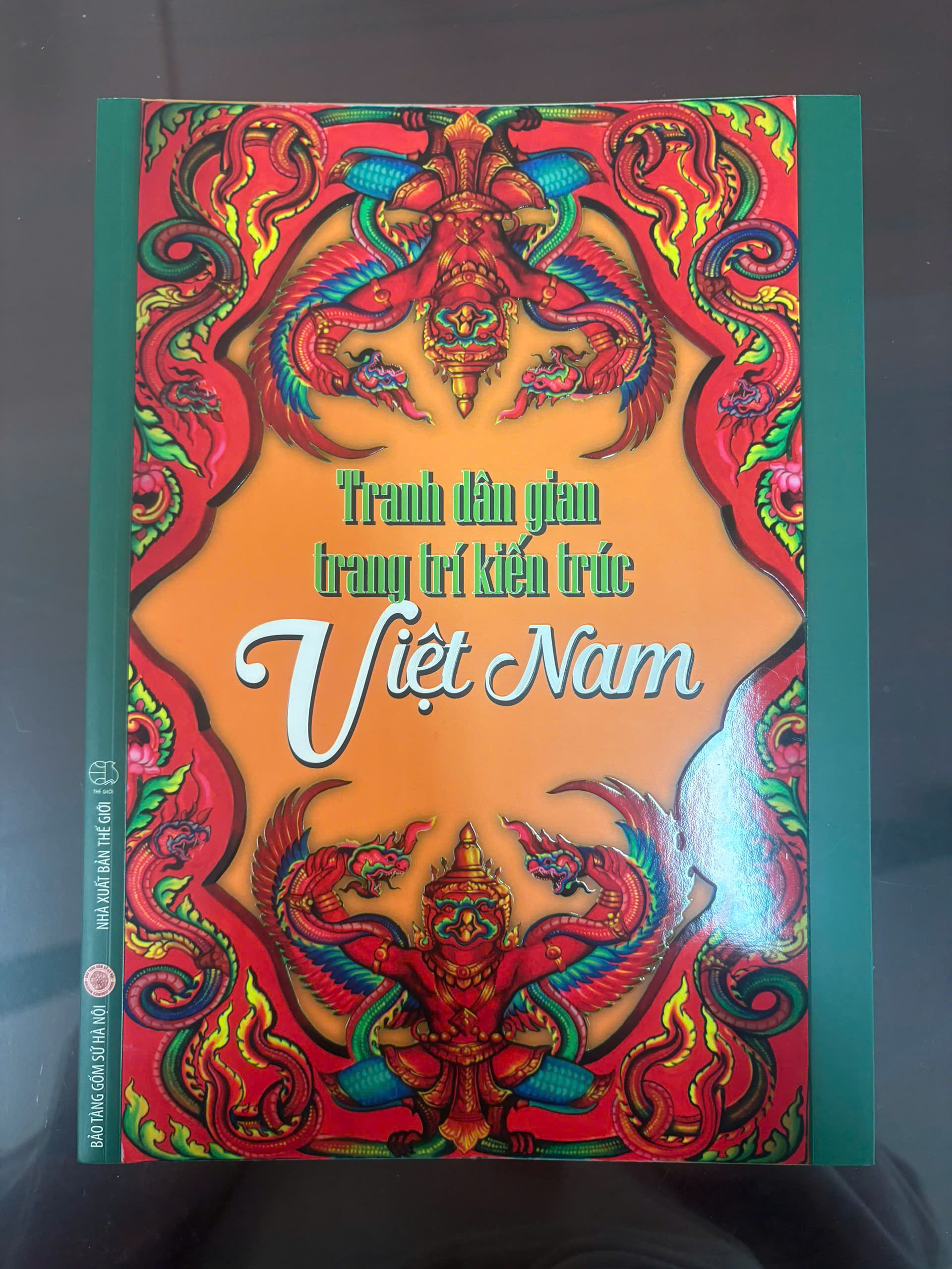 Tranh dân gian trang trí kiến trúc Việt Nam - Bìa mềm