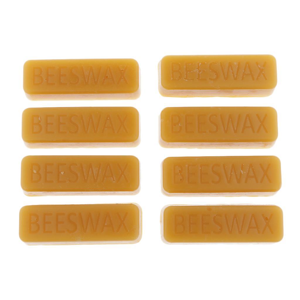 Food Grade Natural Beeswax Block for Handmade Lip Balms Soap Yellow