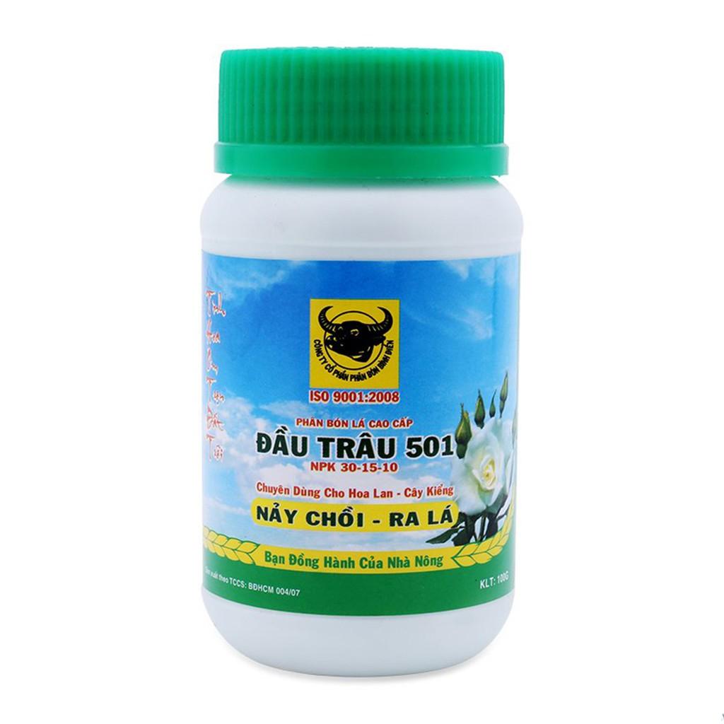 Phân Bón Đầu Trâu MK 501 Kích Nảy Chồi - Ra Lá - Chai 100Gr