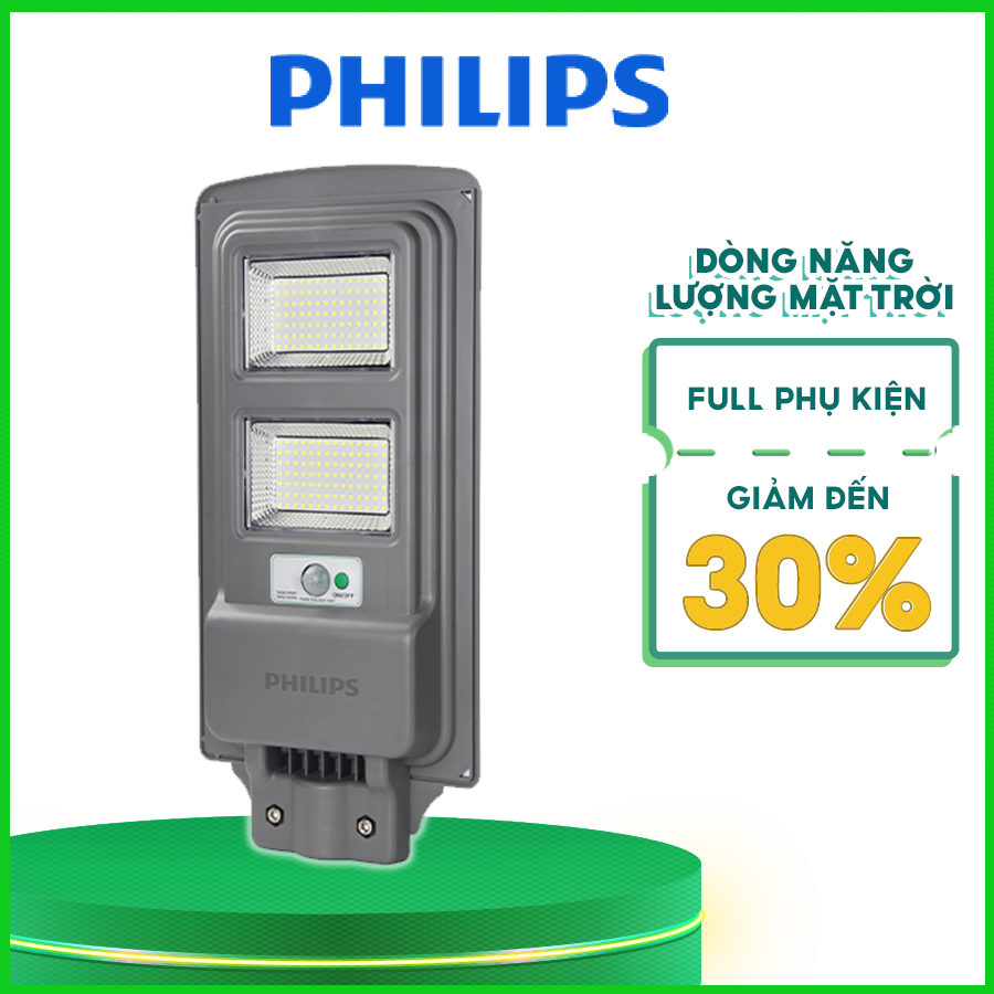 Đèn đường Philips Deco Solar All-in-One streetlight BRC050 LED40/ LED20/ LED10 (KIT/ NOT)