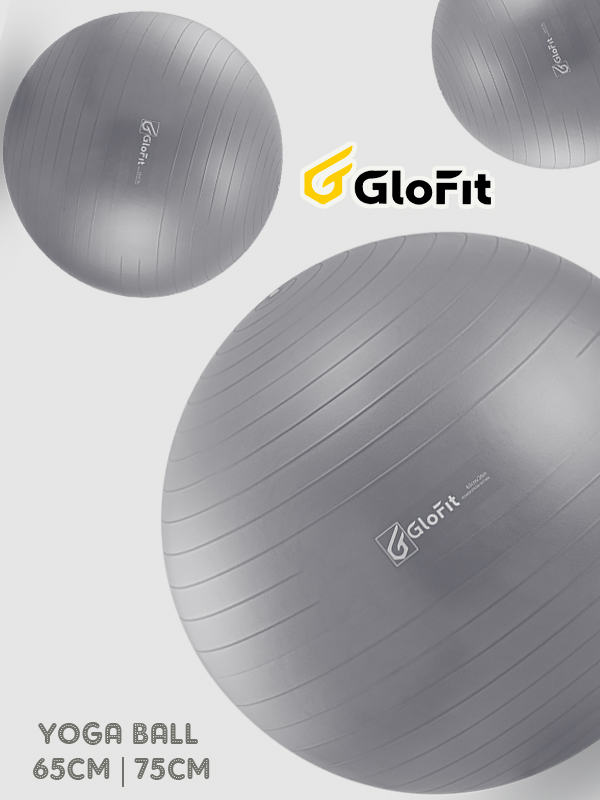 Bóng Tập Yoga - Bóng Tập Thể Hình Glofit GFY001 - Hàng Cao Cấp Chính Hãng | Yoga Ball - Gym Ball