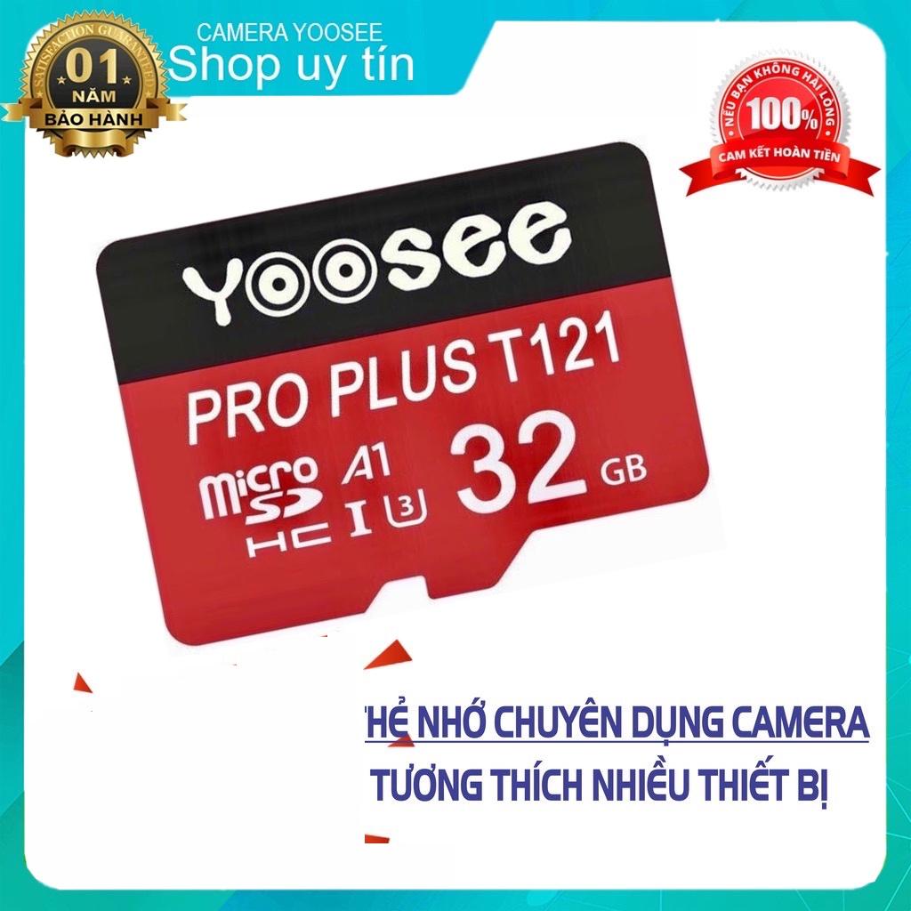 Thẻ Nhớ MicroSDHC Yoosee Pro Plus 64GB và 32GB A1 U3 4K R95MB/s W45MB/s - Chuyên Camera Và Điện Thoại