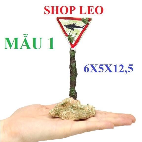 MÔ HÌNH BIỂN CẢNH BÁO TRANG TRÍ HỒ CÁ ĐỘC ĐÁO - MÔ HÌNH HỔ CÁ