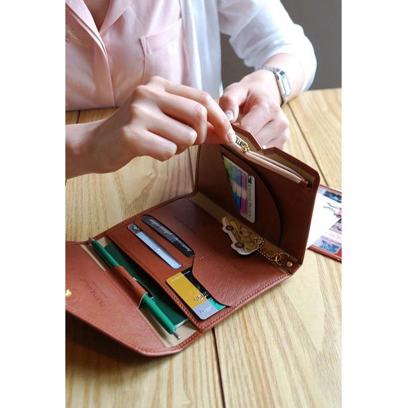 Túi kẹp da tư liệu du lịch TRIPPING WALLET - Home and Garden