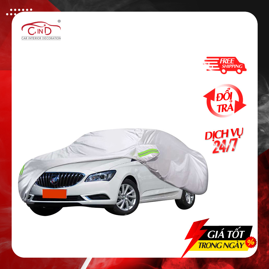 Bạt Phủ Ô Tô NB 4 Chỗ Lớn Size 2Xl Chống Thấm Nước