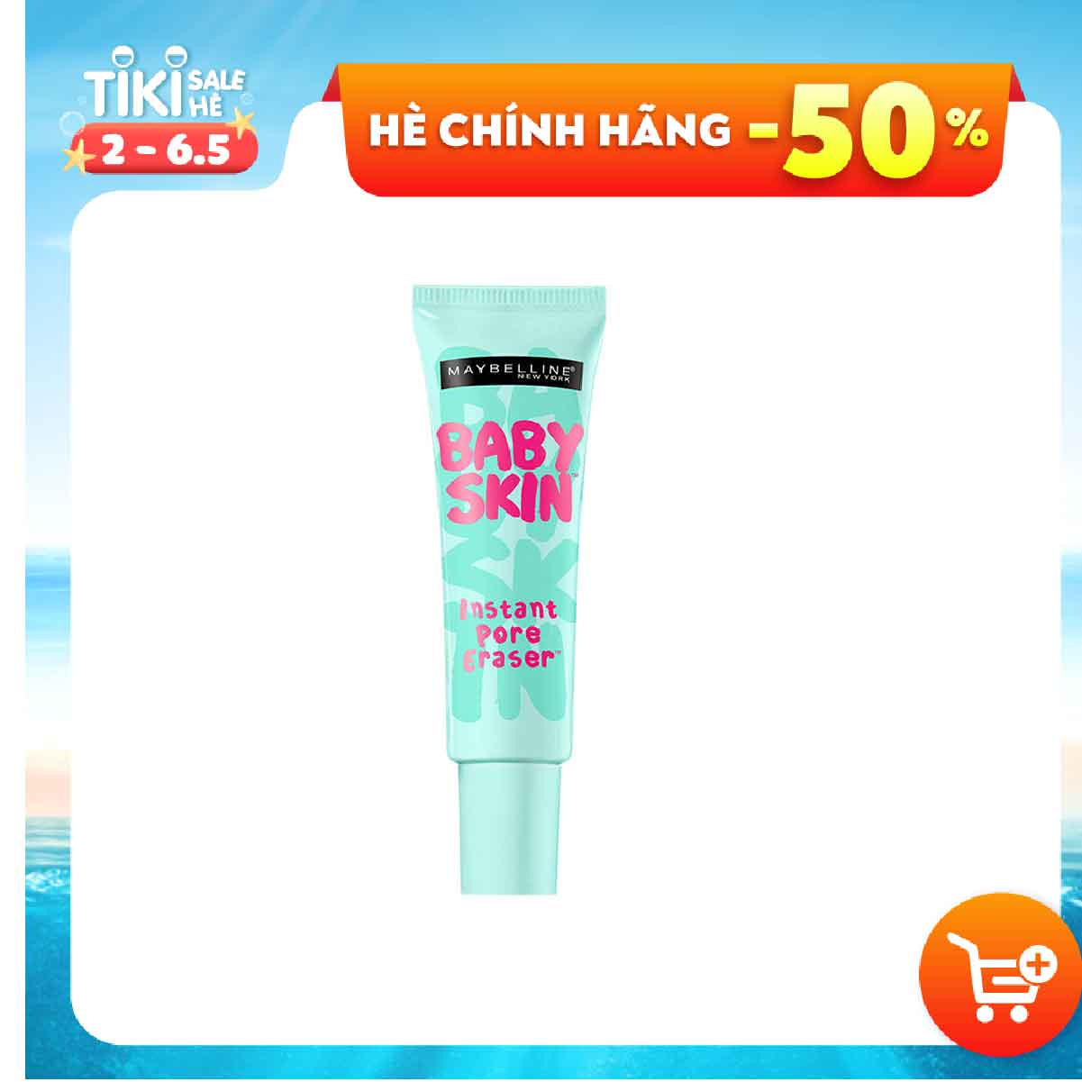 Kem Lót Mịn Da Che Khuyết Điểm Maybelline New York Baby Skin Pore Eraser Primer 22ml