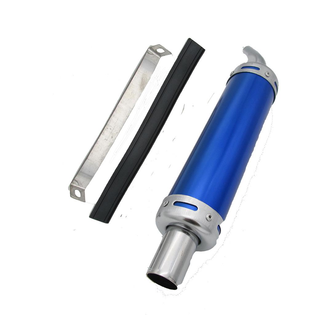 Bộ giảm âm ống xả 28mm Bộ giảm âm ống xả bằng thép không gỉ Bộ phận sửa đổi cho xe máy 2 thì