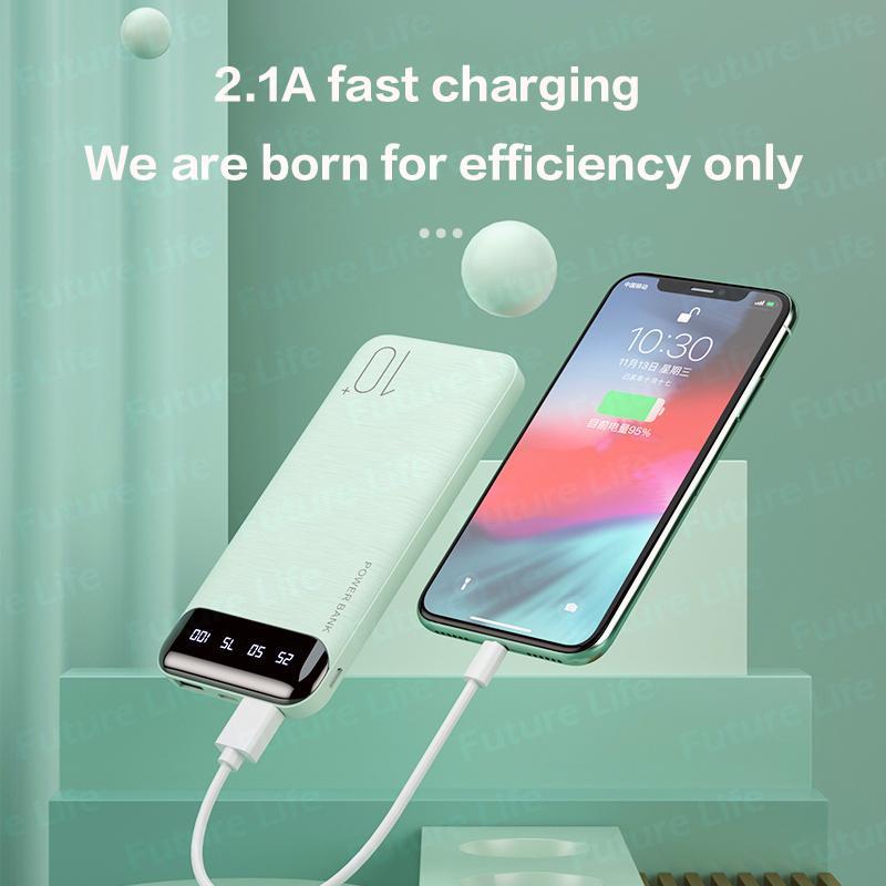 Sạc Dự Phòng Tích Hợp Màn Hình Led Dung Lượng 10000mAh 20000mAh