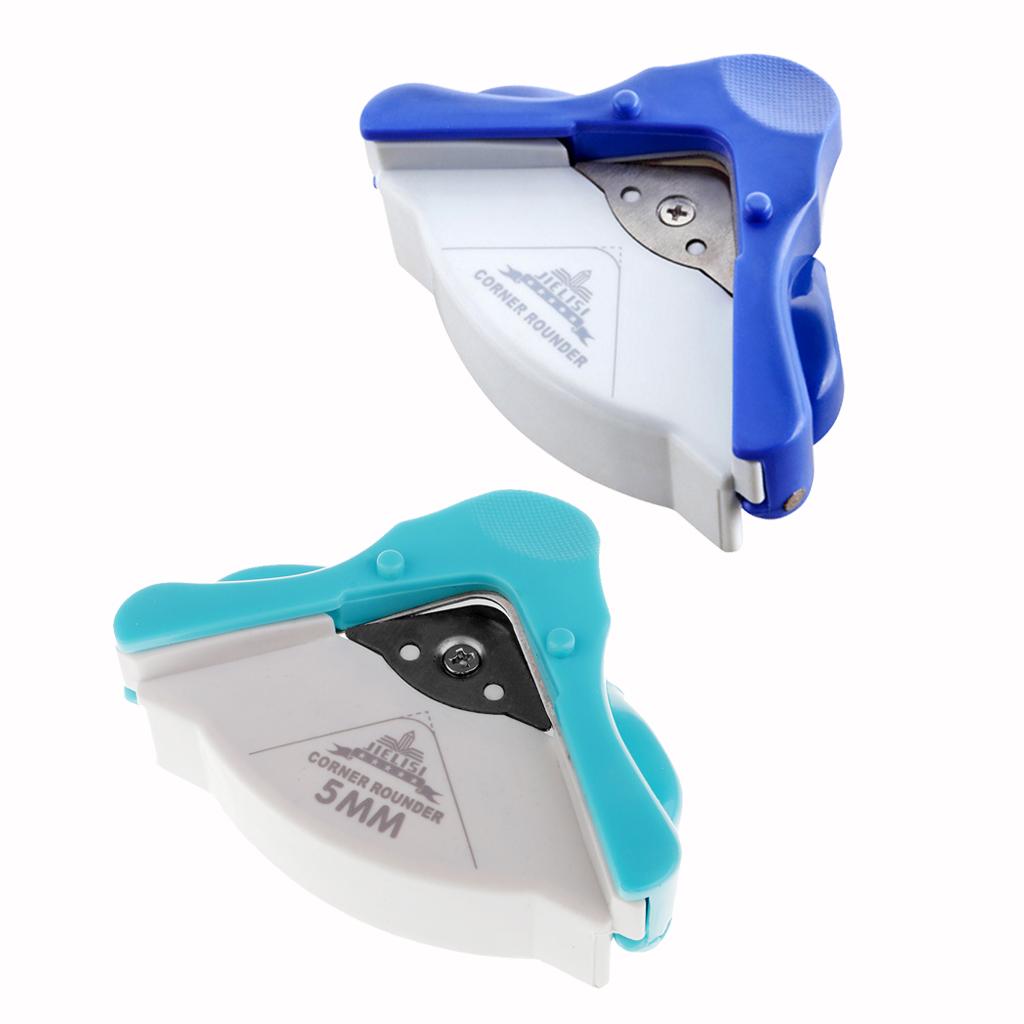 Góc Tròn Hơn R5 5mm Giấy Đục Lỗ cho Sổ Lưu Làm Thiệp Màu Ngẫu Nhiên