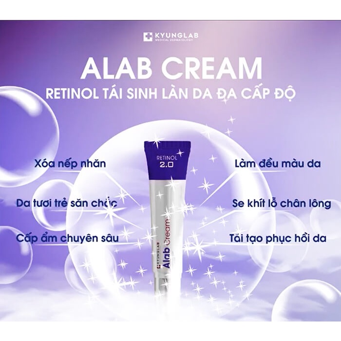 Retinol ALab Cream 1% Kyung Lab tái sinh làn da đa cấp độ