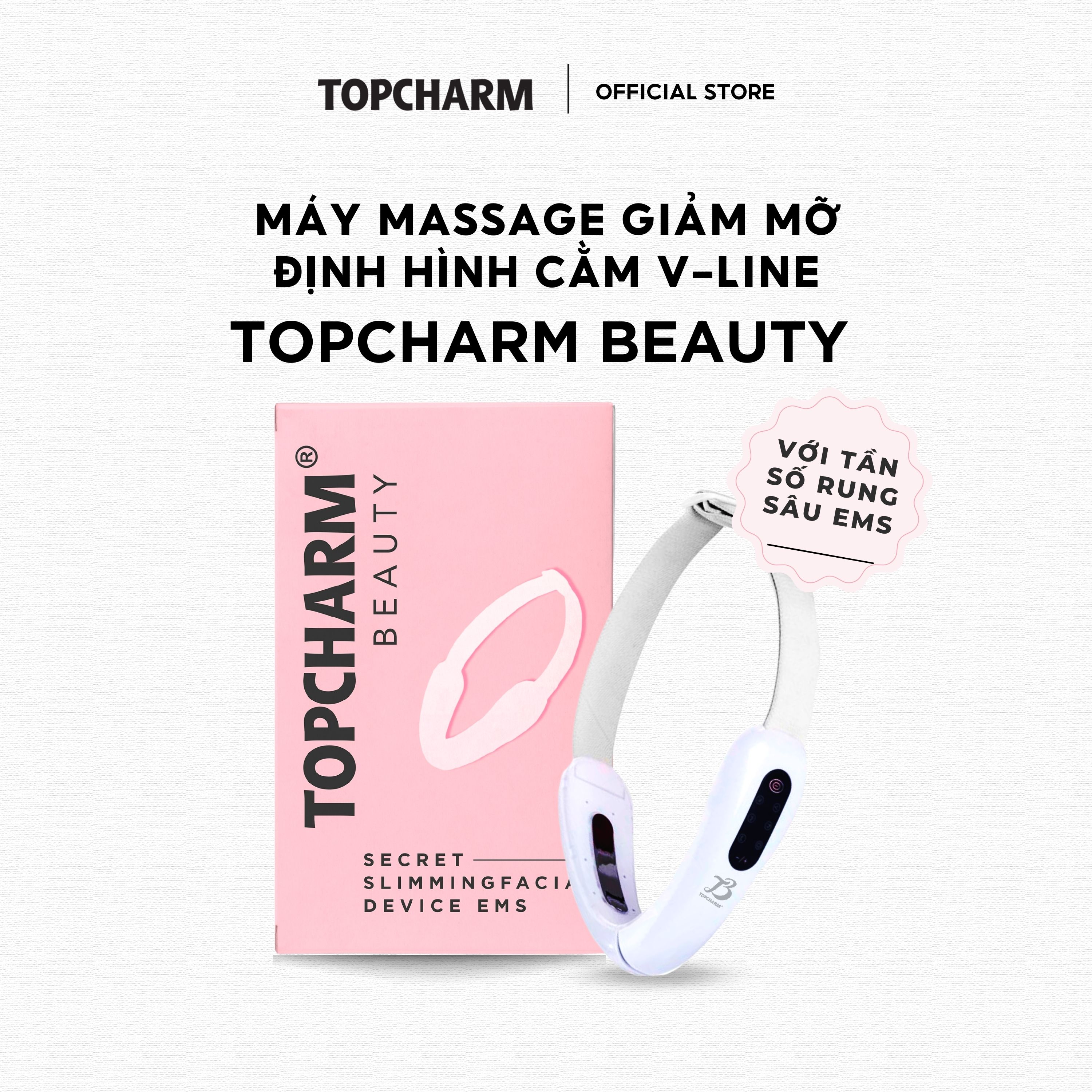 Máy nâng cơ trẻ hoá da giúp thon gọn tạo cằm V-Line TOPCHARM