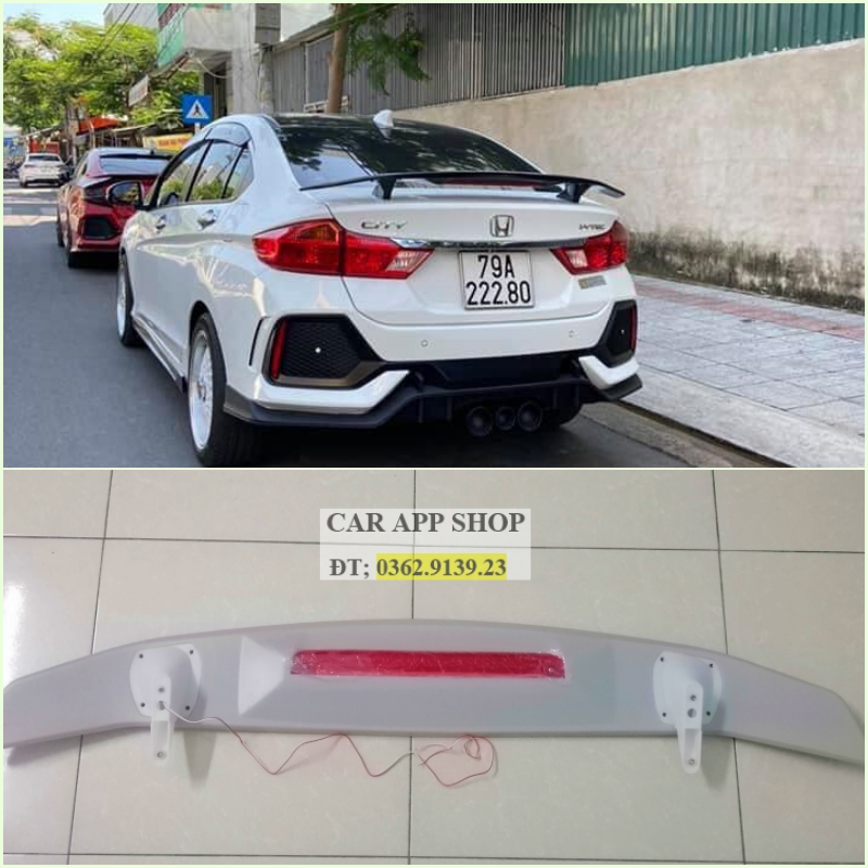 HÀNG LOẠI 1 đuôi gió thể thao CÓ ĐÈN lắp chung được cho các dòng xe , vios, camry, atrage,altist các dòng xe Sandan