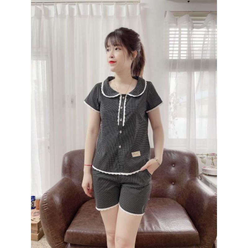 Đồ bộ mặc nhà siêu xinh ảnh thật 3 màu