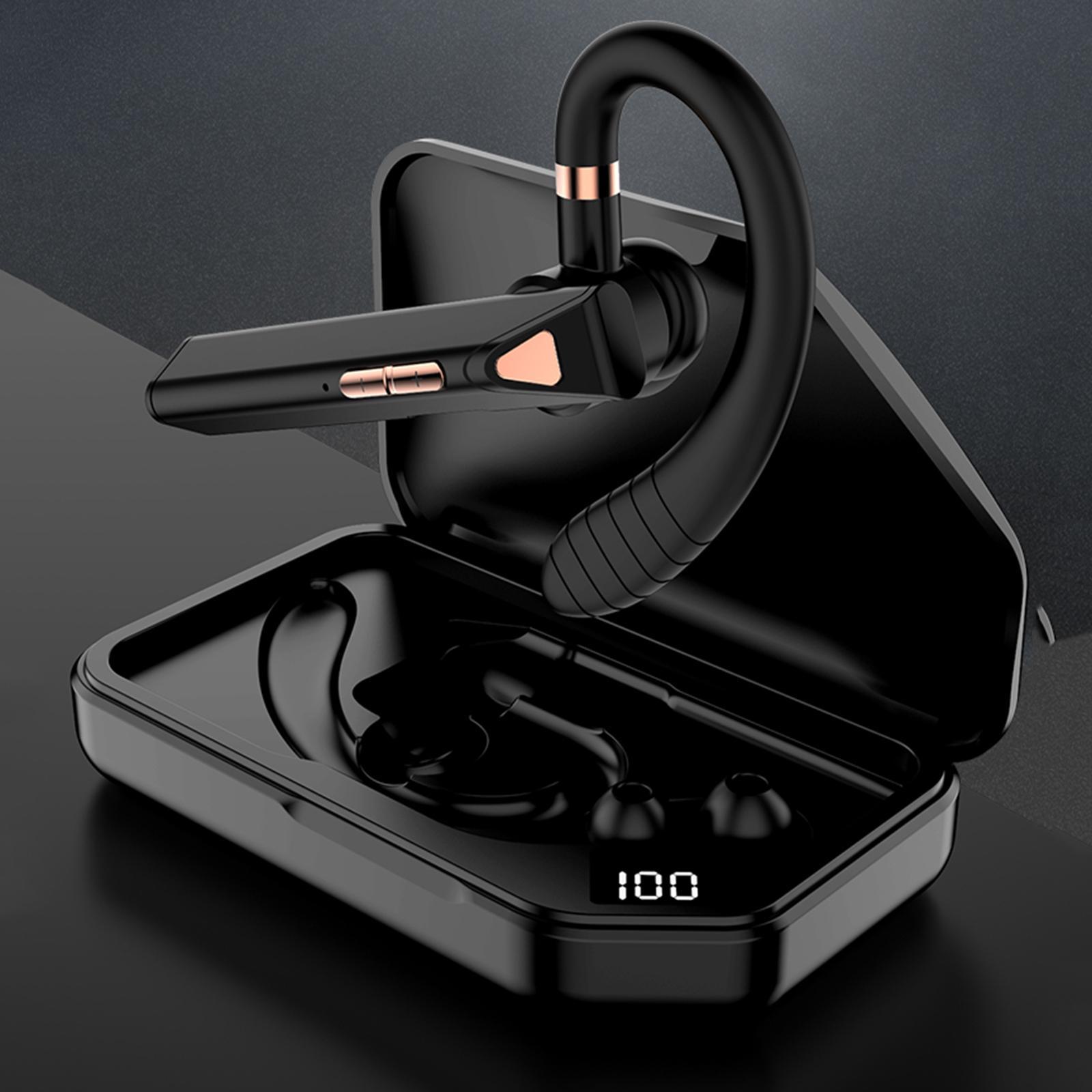 Ear Hook Headset Earpiece Handsfree Phones for Mountaineering Single Ear