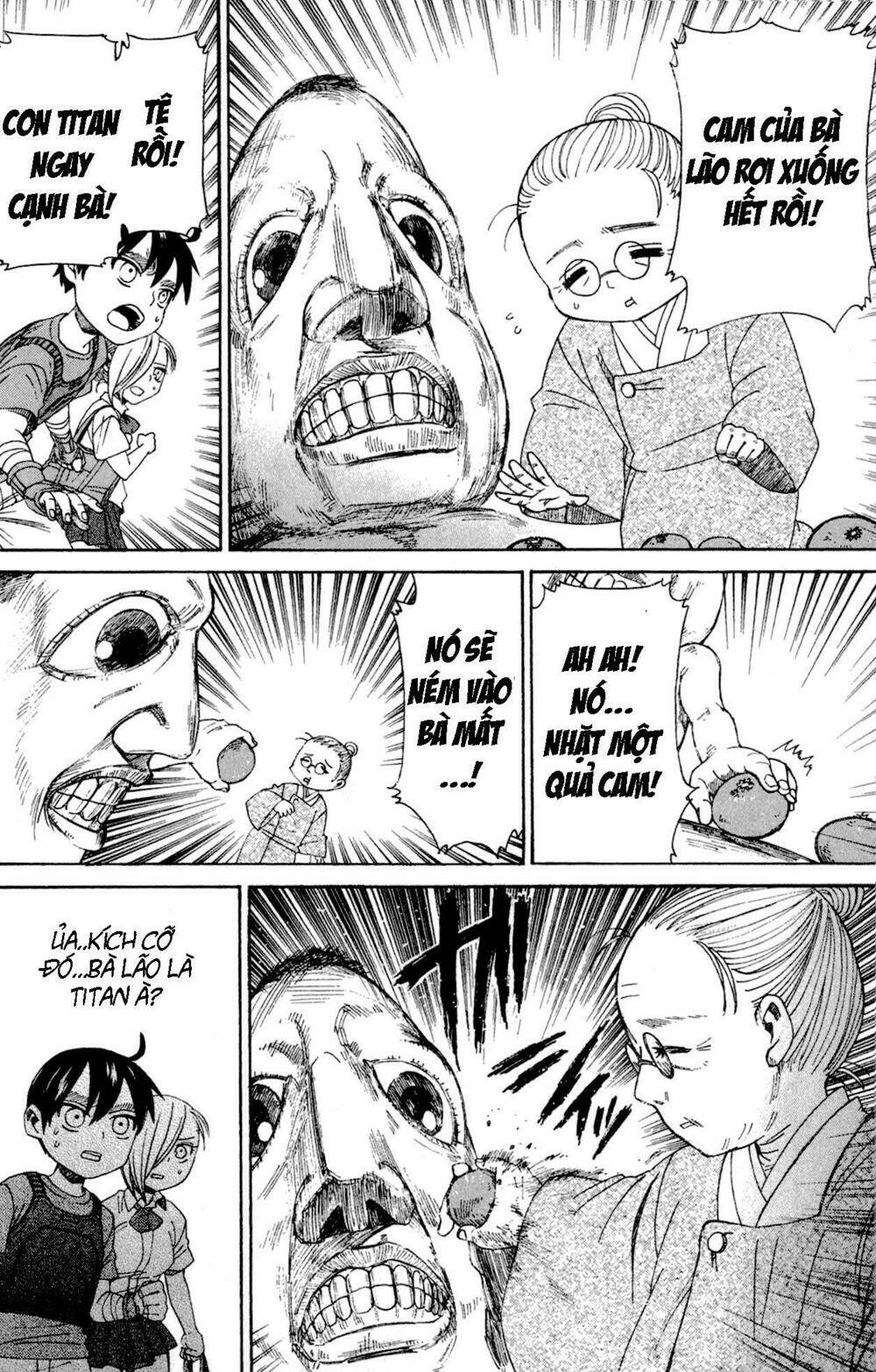 shingeki! kyojin chuugakkou chapter 13 15