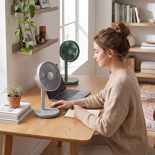 Quạt mini tích điện để bàn Jisulife Table Fan Life7 8000mAh - Hàng chính hãng