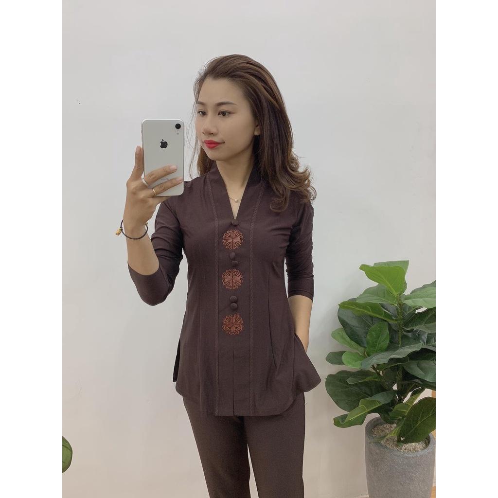ĐỒ LAM ĐI CHÙA Mẫu Lắc Thun S2