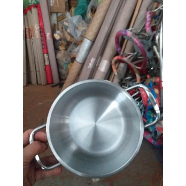 Bộ 4 nồi inox ĐÔNG Á 3 đáy-inox 403 cao cấp sáng bóng dày đẹp