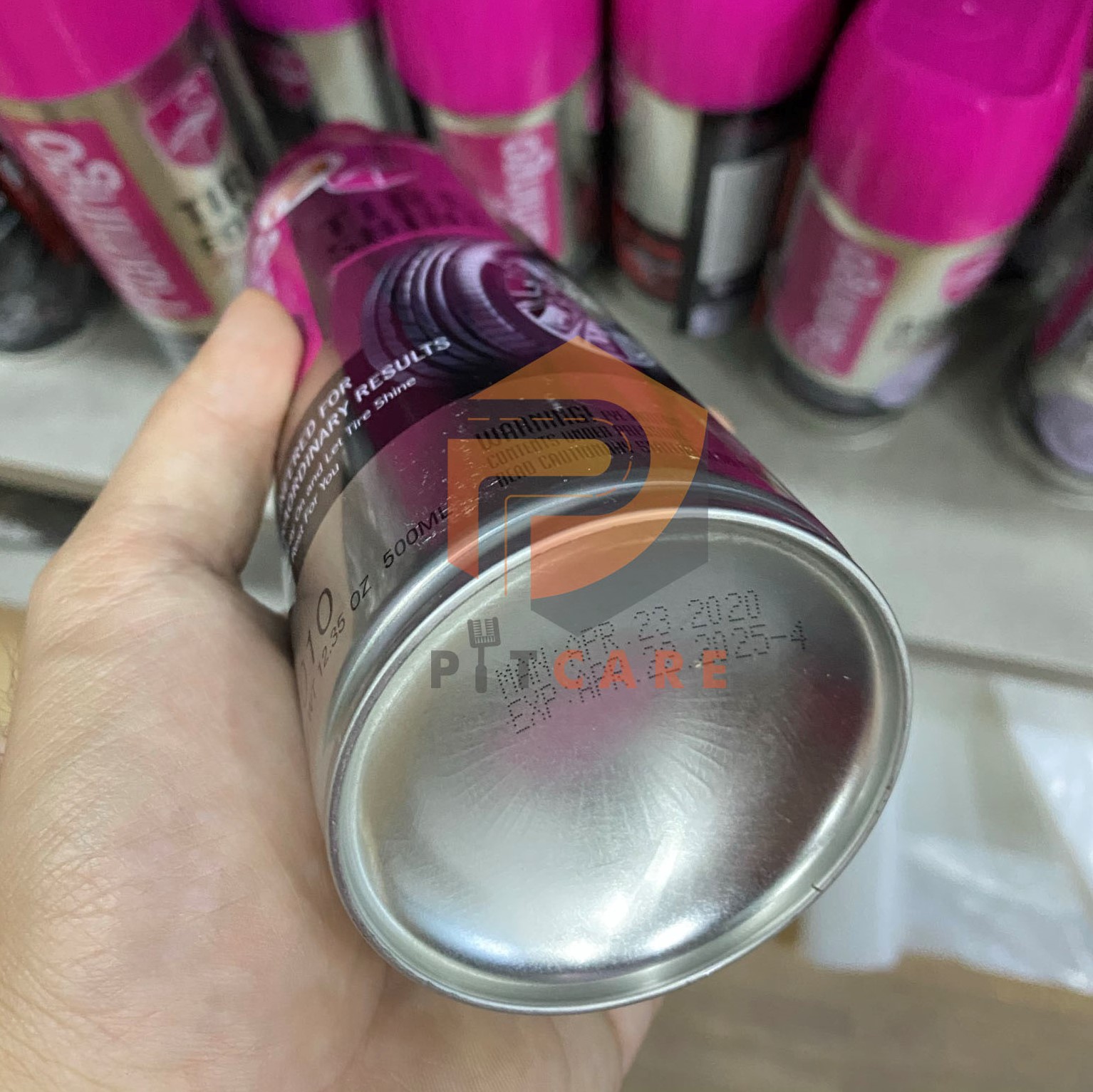 Bình Xịt Dưỡng Bóng Lốp Ô Tô Flamingo