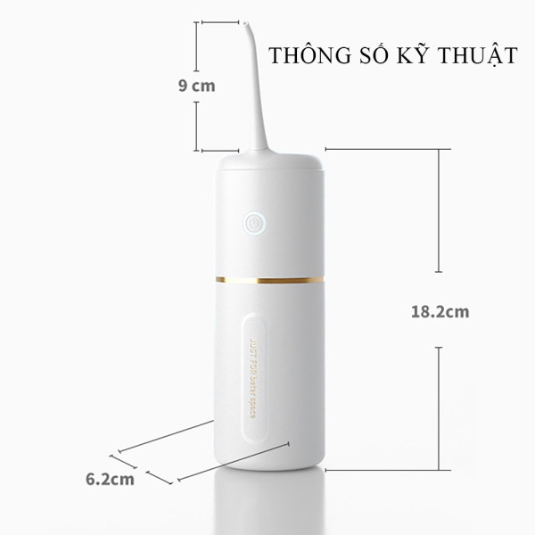 Máy Tăm Nước Vệ Sinh Răng Miệng AHAsmile MTN01 - Hàng nhập khẩu