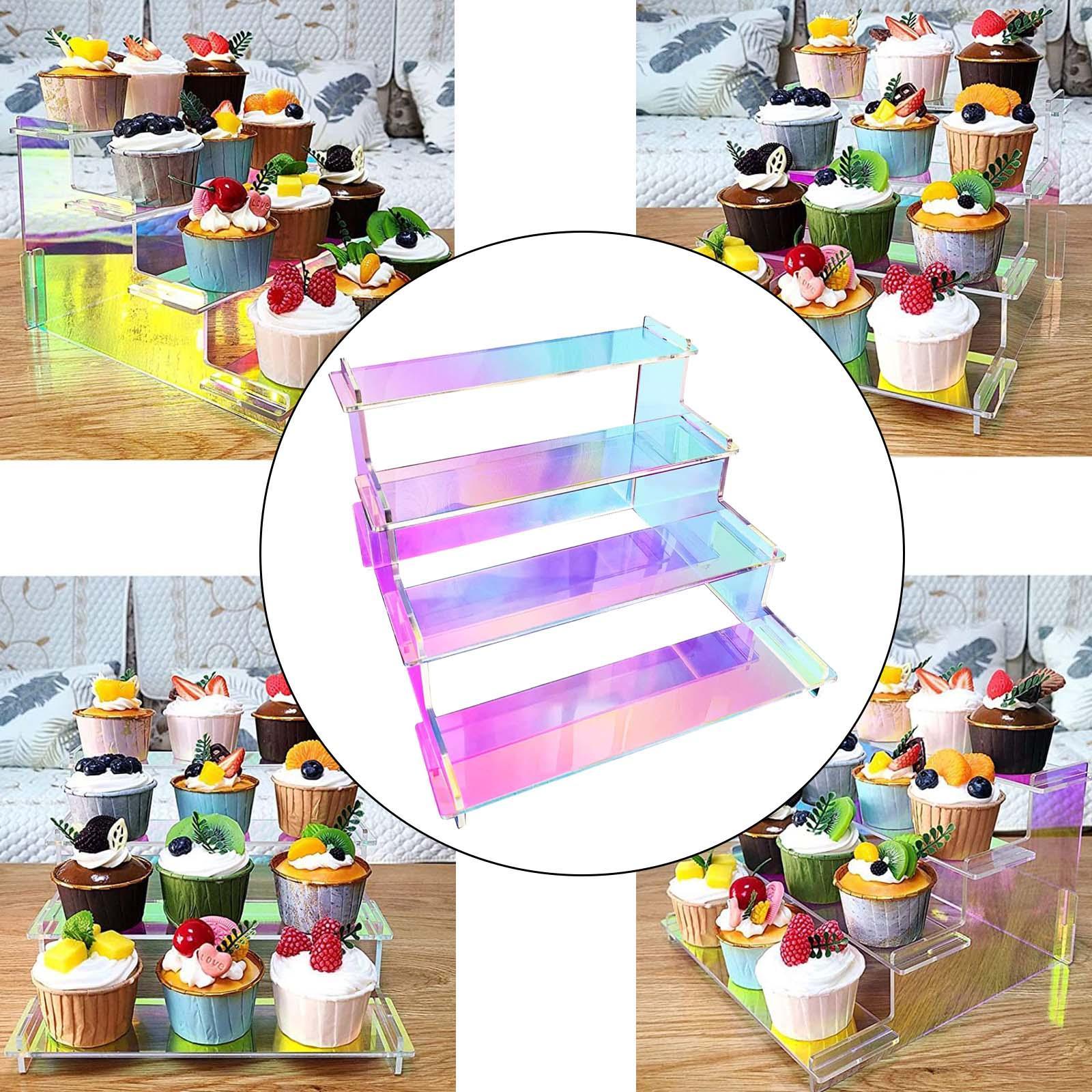 Acrylic Display Tier Jewellery Display Stand for Toys Candies Figure