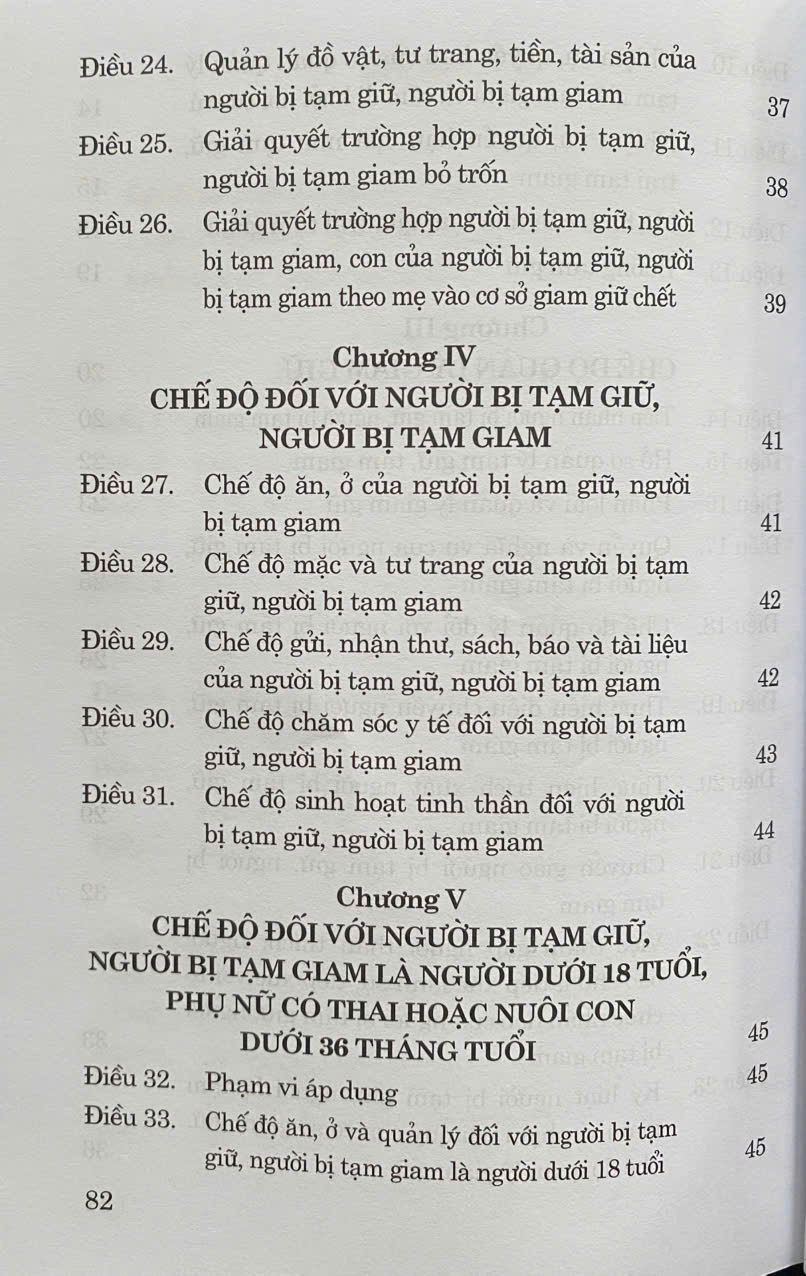 Luật Thi Hành Tạm Giữ, Tạm Giam Và Cấm Đi Khỏi Nơi Cư Trú Năm 2025