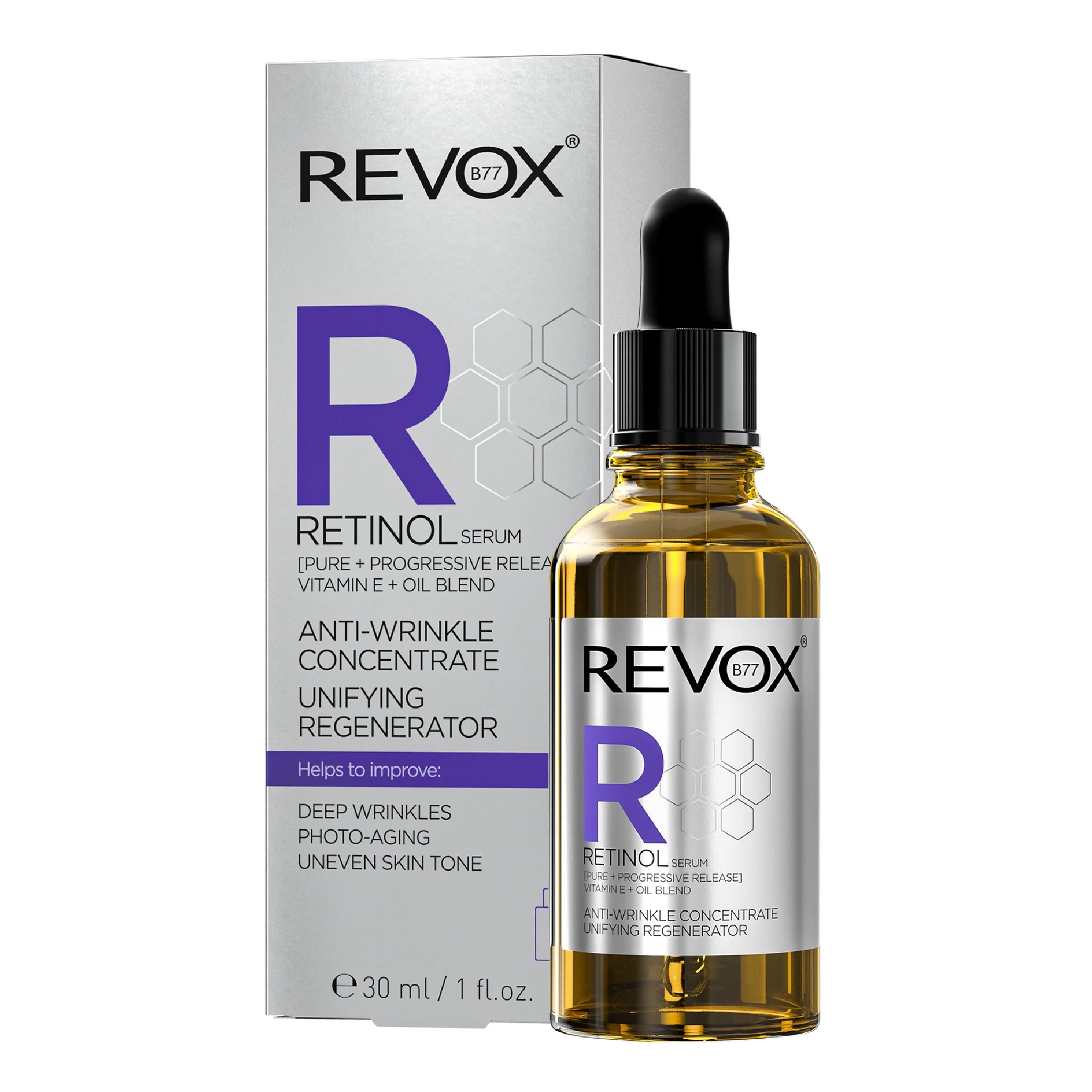 Serum Revox B77 R Retinol ngăn ngừa lão hóa chứa retinol cho da mặt 30ml