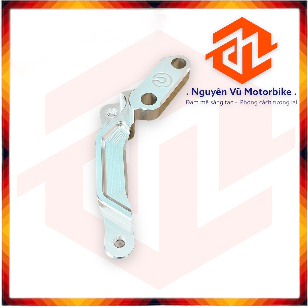 Pas bas trước Vario,Click,Vision đĩa 260/267mm xài heo 4 Pis Adelin heo trái lắp trái