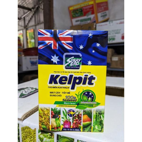 Phân bón sinh học Kelpit Australia . 100% Rong biển, mát cây, tốt rễ, bung chồi