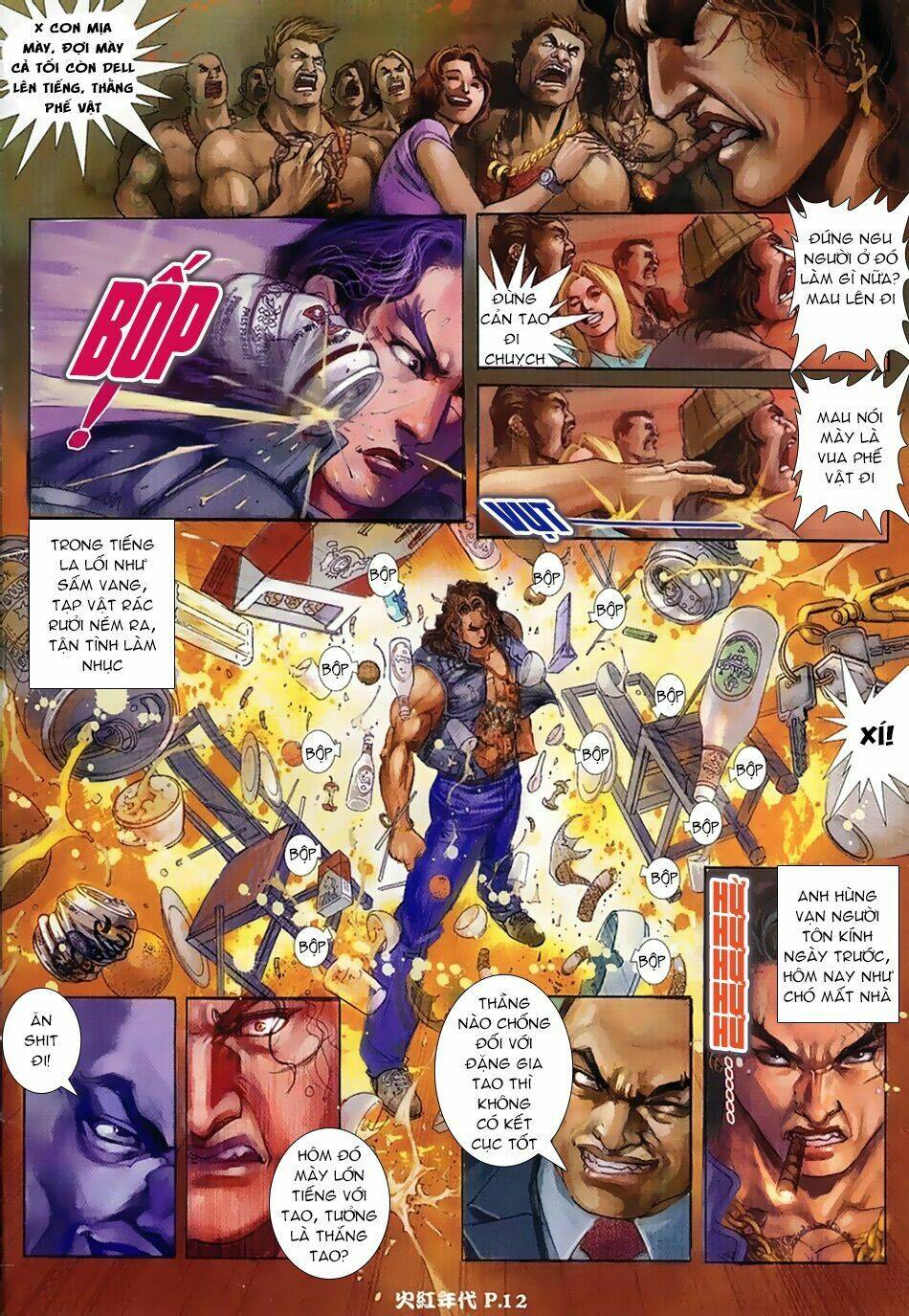 hỏa hồng niên đại hắc cốt đường chapter 28 11