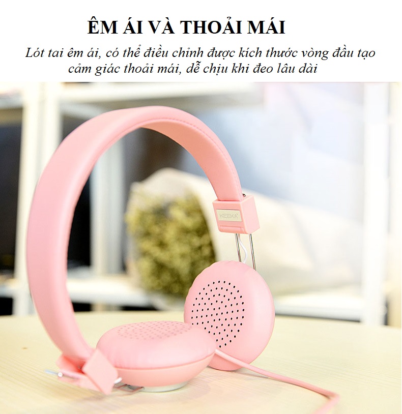 Tai Nghe Có Dây Âm Phong Cách Năng Động Cá Tính KH-A0102