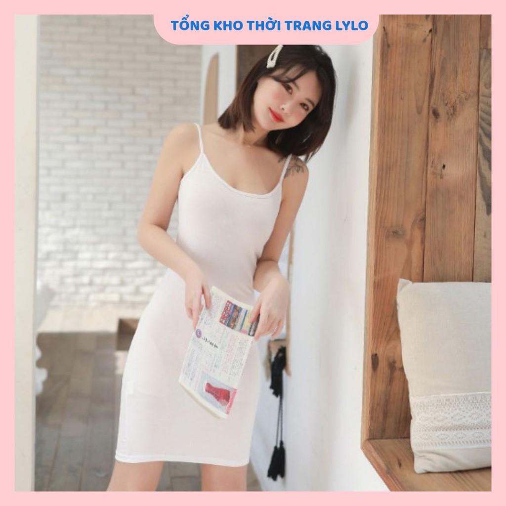 Váy đầm 2 dây body siêu ôm siêu tôn dáng