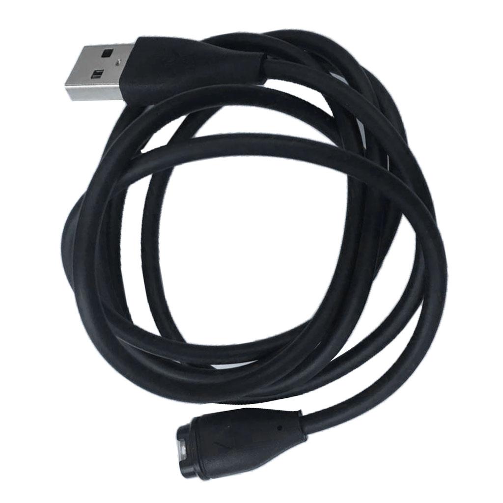 For Garmin Fenix 5 / 5S / 5X Charger,Replacement USB Data Sync Charging Cable Wire for Garmin Fenix 5/5S/5X/Forerunner 935/Quatix 5/Quatix 5 Sapphire/Vivoactive 3 Smart Watch,Black