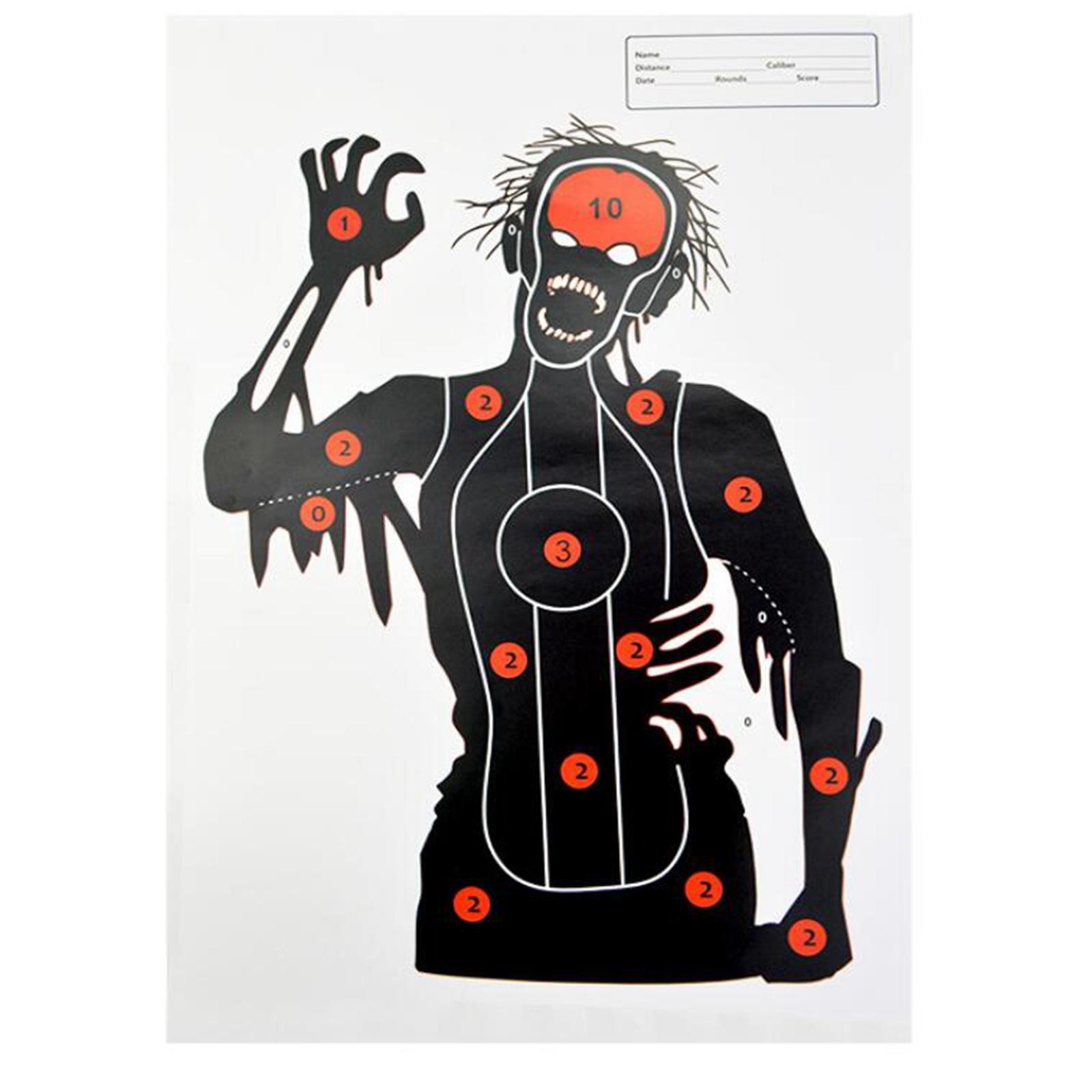 Paper Shooting Target Indoor and Outdoor Shooting Range for Shooting Practice Hunting