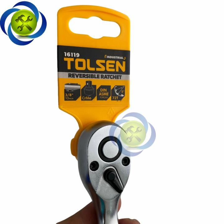 Cần siết tự động 3/8 Tolsen 16119 loại 72 răng chiều dài 200mm