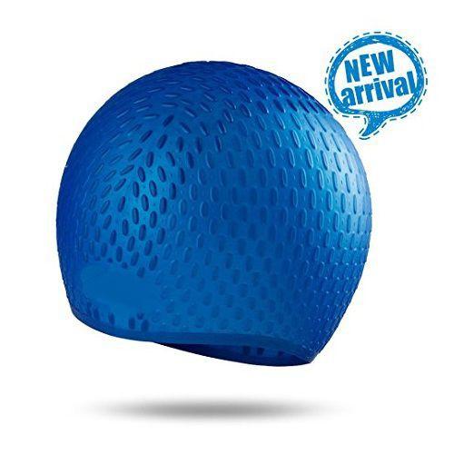 Mũ bơi người lớn, nón bơi cho nam nữ trùm tai SPORTY CA33 nón bơi người lớn chất liệu silicone dùng được cho bé trên 6t