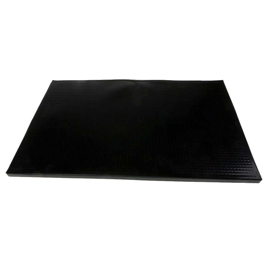 2X Cao Su Thanh Dịch Vụ Thảm Không Thấm Nước Thanh Thảm Cocktail Cốc Coaster Dụng Cụ 30X45 Cm