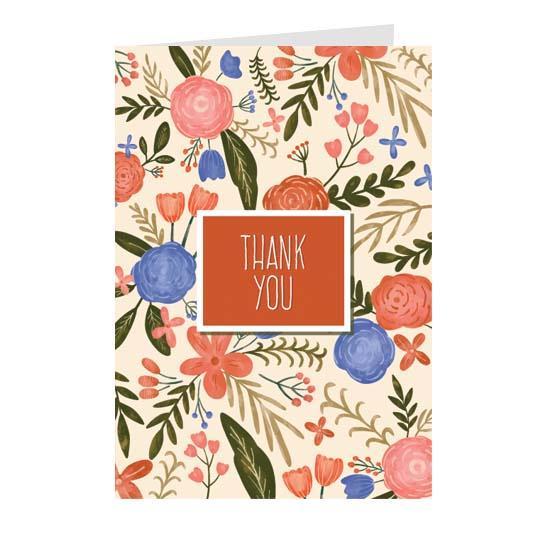 Thiệp cảm ơn thank you - Thiệp Grey 10x15cm - 10-TY15