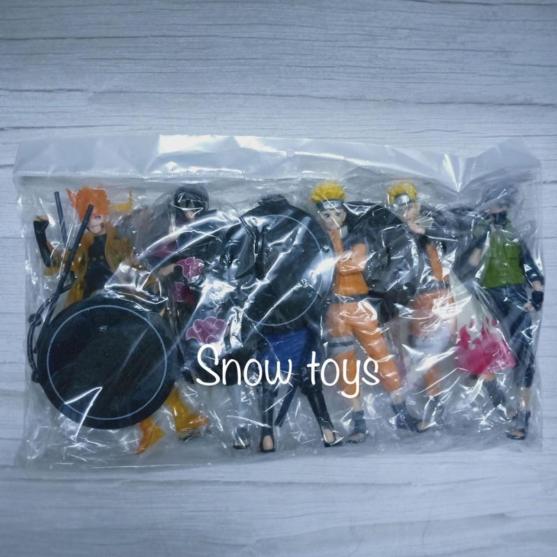Mô hình Naruto - Mô hình Uzumaki Naruto Hokage Lục Đạo Hatake Kakashi Uchiha Sasuke Itachi - Cao 18,5cm