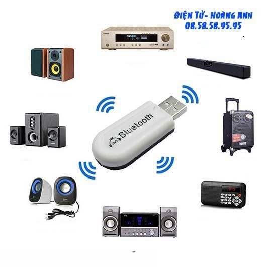 USB bluetooth BT-163 và HJX-001 - Bluetooth 5.0 Biến Loa Thường Thành Loa Bluetooth