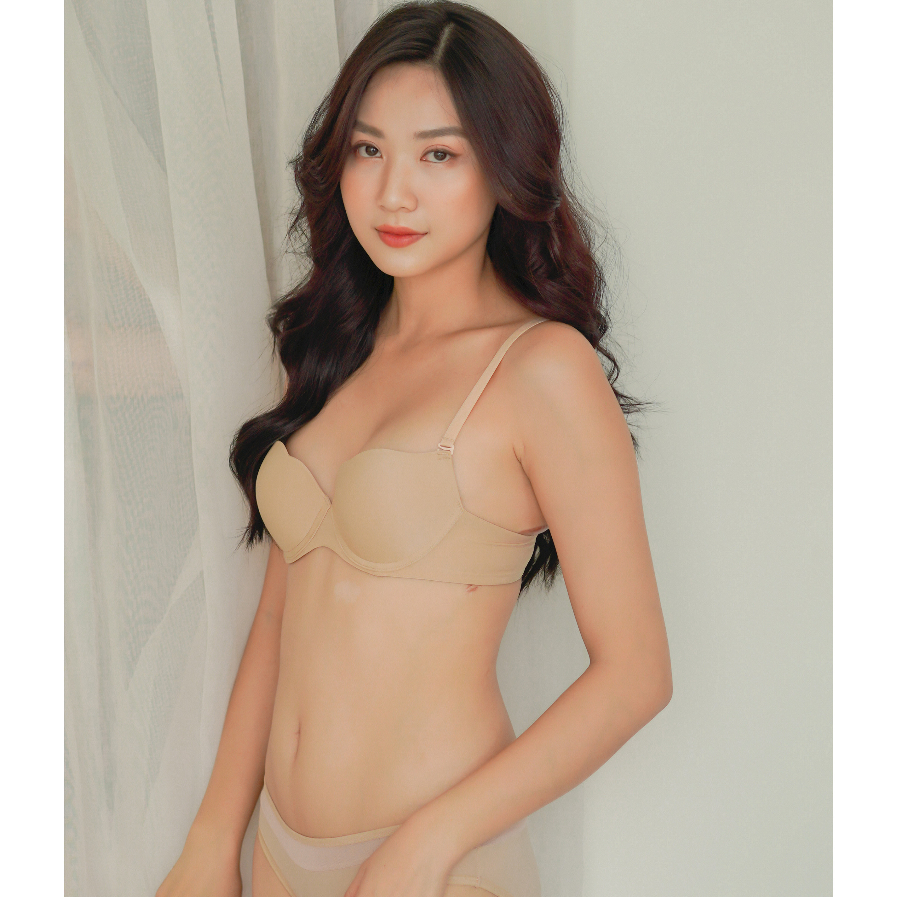 Áo Lót Nữ Trơn Mút Dày 3.5cm Nâng Ngực