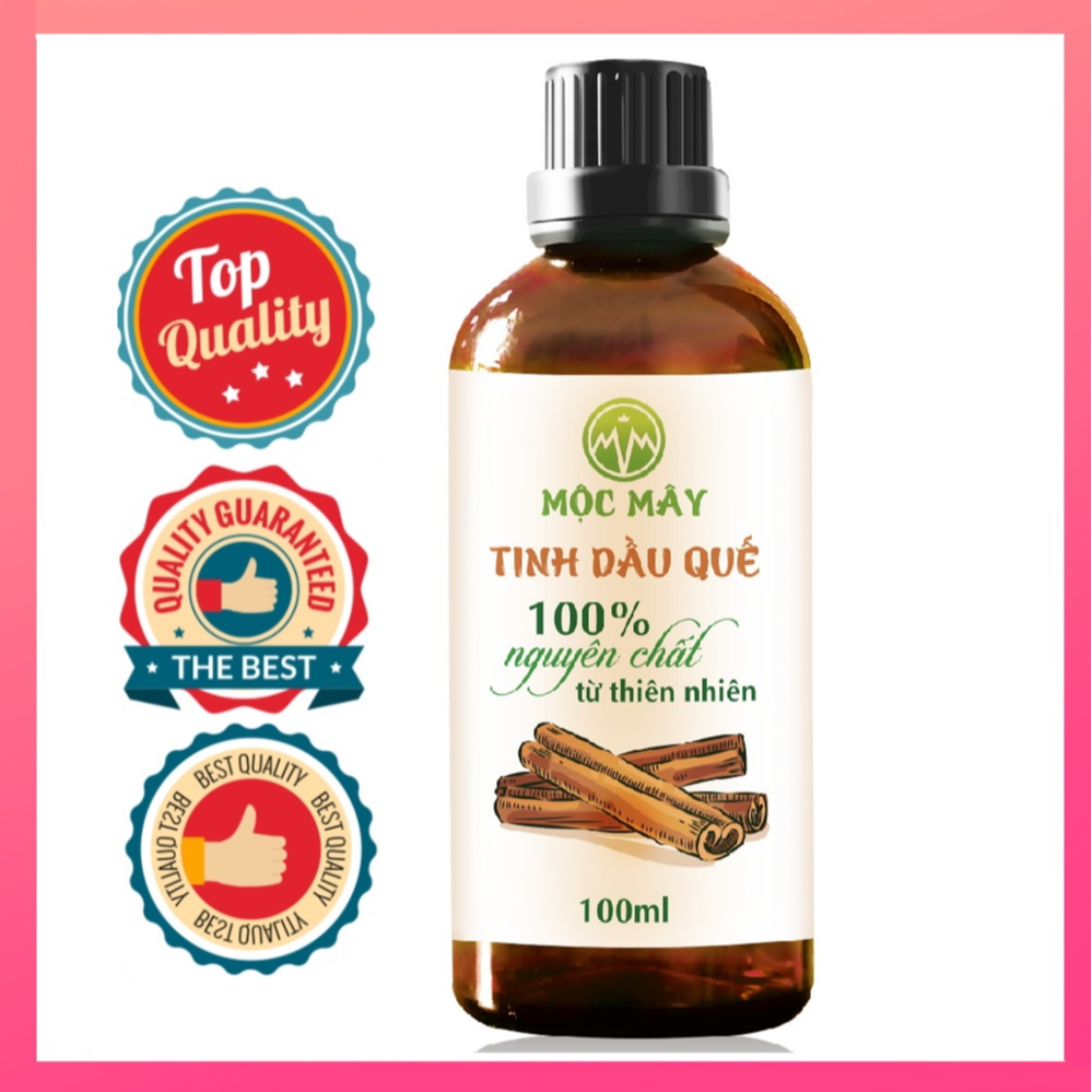 Tinh dầu Quế 100ml nguyên chất từ thiên nhiên - Mộc Mây