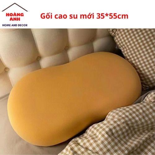 Hình ảnh Gối cao su nhập khẩu có khóa kéo kích thước 35*55cm dày 6.5cm